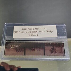 1970s NHL Stanley Cup Film Strip Collectible Memorabilla